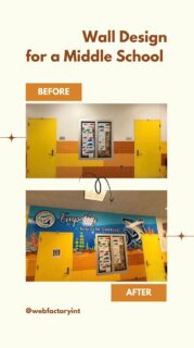 Empathy begins by listening! 🧡 Motivational Quote + Aquarium Concept 🦈 ✨ 

Wall Design for a Middle School 🤩 Before + Proposal + Final Result

#WallDesign #SchoolDesign #beforeandafter #webfactoryint #morethanwebandideas